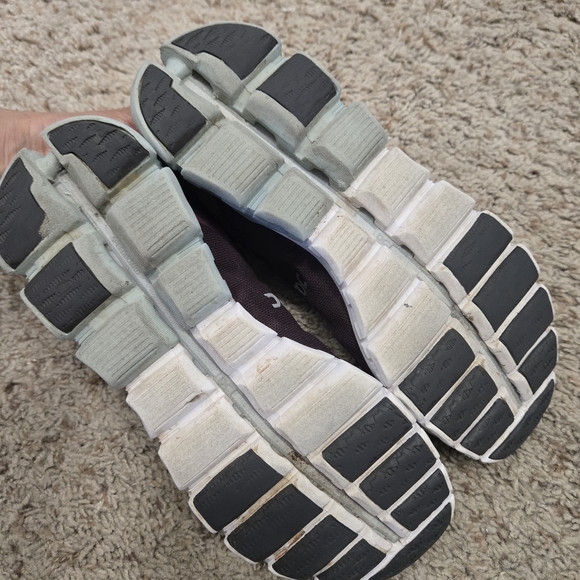 On Cloud Flow Women's Cloudflow 3 Running Shoes Mulberry Mineral Aqua Size 9.5 - Picture 3 of 6